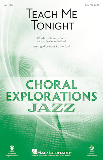 Teach Me Tonight – Piano Teach Me Tonight – Piano