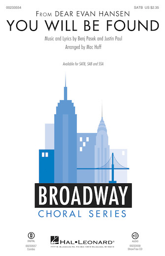 You Will Be Found (from Dear Evan Hansen) (arr. Mac Huff) – Synthesizer You Will Be Found (from Dear Evan Hansen) (arr. Mac Huff) – Synthesizer
