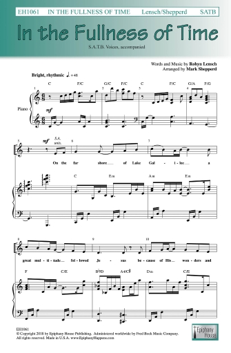 In The Fullness Of Time (arr. Mark Shepperd) In The Fullness Of Time (arr. Mark Shepperd)