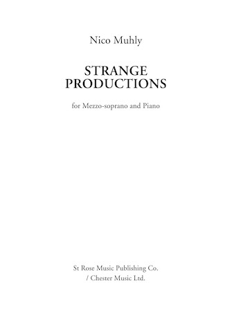 Strange Productions Strange Productions