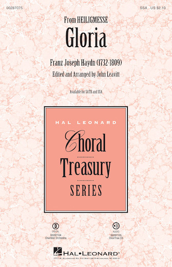 Gloria (from Heiligmesse) (arr. John Leavitt) – Oboe 1 Gloria (from Heiligmesse) (arr. John Leavitt) – Oboe 1