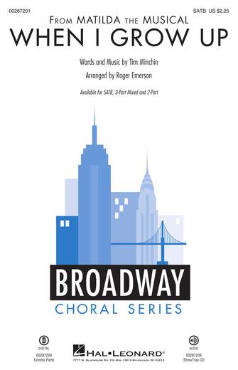 When I Grow Up (from Matilda: The Musical) (arr. Roger Emerson) – Guitar When I Grow Up (from Matilda: The Musical) (arr. Roger Emerson) – Guitar