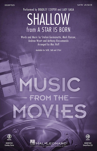 Shallow (from A Star Is Born) (arr. Mac Huff) – Tenor Saxophone Shallow (from A Star Is Born) (arr. Mac Huff) – Tenor Saxophone