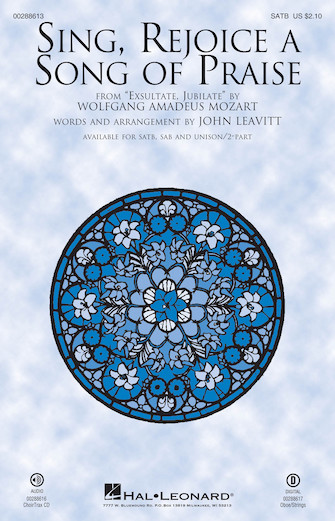 Sing, Rejoice A Song Of Praise (arr. John Leavitt) – Violin 2 Sing, Rejoice A Song Of Praise (arr. John Leavitt) – Violin 2