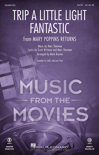 Trip a Little Light Fantastic (from Mary Poppins Returns) (arr. Mark Brymer) – Flute Trip a Little Light Fantastic (from Mary Poppins Returns) (arr. Mark Brymer) – Flute
