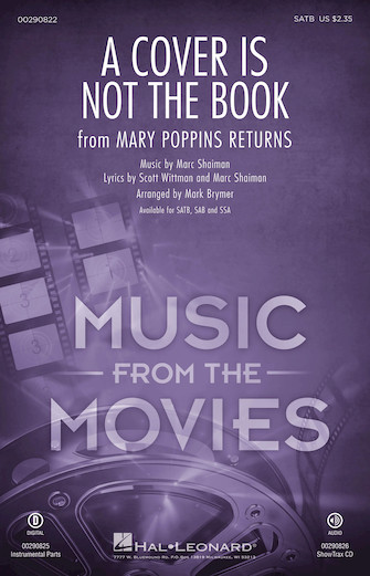 A Cover Is Not the Book (from Mary Poppins Returns) (arr. Mark Brymer) – Synthesizer A Cover Is Not the Book (from Mary Poppins Returns) (arr. Mark Brymer) – Synthesizer