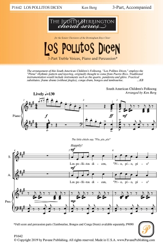 Los Pollitos Dicen – Full Score Los Pollitos Dicen – Full Score