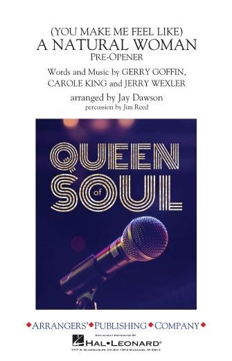 (You Make Me Feel Like) A Natural Woman (Pre-Opener) (arr. Jay Dawson) – Cymbals (You Make Me Feel Like) A Natural Woman (Pre-Opener) (arr. Jay Dawson) – Cymbals