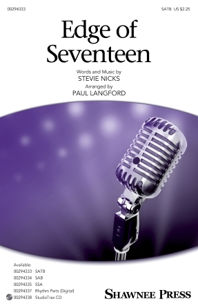 Edge Of Seventeen (arr. Paul Langford)