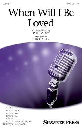 When Will I Be Loved (arr. Erik Foster) – Drums When Will I Be Loved (arr. Erik Foster) – Drums