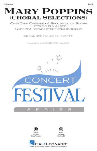 Mary Poppins (Choral Selections) (arr. John Leavitt) – Percussion 1 Mary Poppins (Choral Selections) (arr. John Leavitt) – Percussion 1