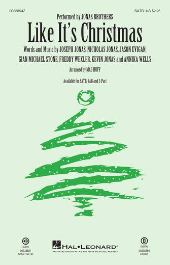 Like It’s Christmas (arr. Mac Huff) – Bb Trumpet 2 Like It’s Christmas (arr. Mac Huff) – Bb Trumpet 2