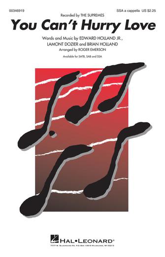 You Can’t Hurry Love (arr. Roger Emerson) You Can’t Hurry Love (arr. Roger Emerson)