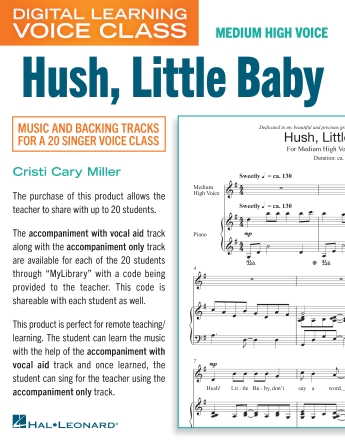 Hush, Little Baby (Medium High Voice) (includes Audio) Hush, Little Baby (Medium High Voice) (includes Audio)
