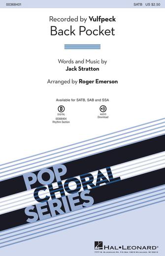 Back Pocket (arr. Roger Emerson) – Clarinet 1 Back Pocket (arr. Roger Emerson) – Clarinet 1