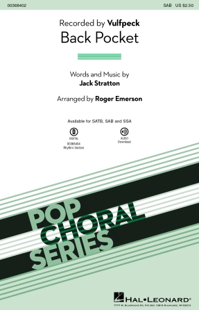 Back Pocket (arr. Roger Emerson) Back Pocket (arr. Roger Emerson)