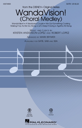 WandaVision! (Choral Medley) (arr. Mark Brymer) – Guitar WandaVision! (Choral Medley) (arr. Mark Brymer) – Guitar