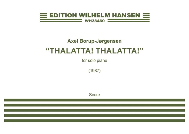 Thalatta! Thalatta! Thalatta! Thalatta!