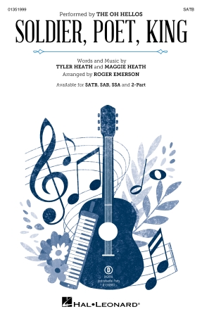Soldier, Poet, King (arr. Roger Emerson) – Acoustic Bass Soldier, Poet, King (arr. Roger Emerson) – Acoustic Bass