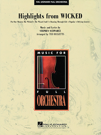 Highlights from Wicked – Bb Clarinet 2 Highlights from Wicked – Bb Clarinet 2