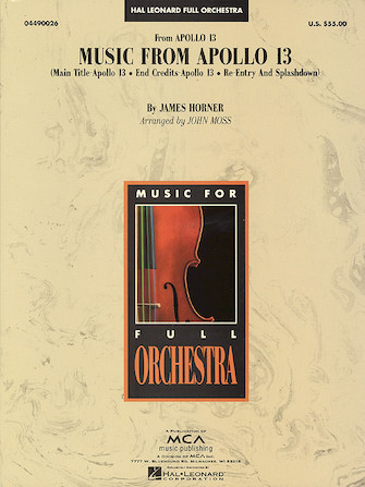 Music from Apollo 13 (arr. John Moss) – Violin 1 Music from Apollo 13 (arr. John Moss) – Violin 1