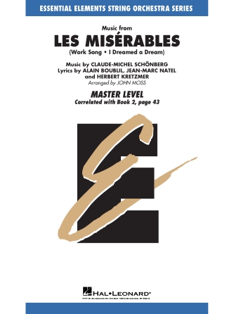 Music from Les Misérables (arr. John Moss) – Conductor Score (Full Score) Music from Les Misérables (arr. John Moss) – Conductor Score (Full Score)