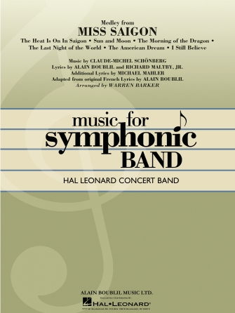 Medley from Miss Saigon (arr. Warren Barker) – Bb Clarinet 2 Medley from Miss Saigon (arr. Warren Barker) – Bb Clarinet 2