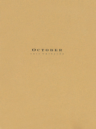 October – Percussion 2 October – Percussion 2