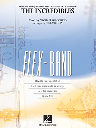 The Incredibles – Pt.2 – Bb Clarinet/Bb Trumpet The Incredibles – Pt.2 – Bb Clarinet/Bb Trumpet