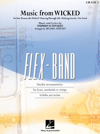 Music from Wicked (arr. Michael Sweeney) – Pt.5 – Bb Bass Clarinet Music from Wicked (arr. Michael Sweeney) – Pt.5 – Bb Bass Clarinet