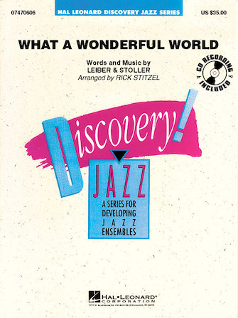 What a Wonderful World (arr. Rick Stitzel) – Alto Sax 1 What a Wonderful World (arr. Rick Stitzel) – Alto Sax 1