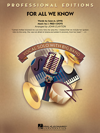 For All We Know – Trumpet 2 For All We Know – Trumpet 2