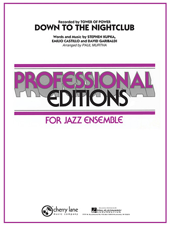 Down To The Nightclub – Baritone Sax Down To The Nightclub – Baritone Sax