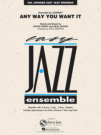 Any Way You Want It – Baritone Sax Any Way You Want It – Baritone Sax
