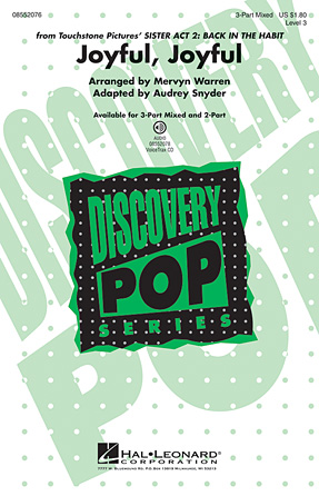 Joyful, Joyful (from Sister Act 2) (arr. Audrey Snyder) Joyful, Joyful (from Sister Act 2) (arr. Audrey Snyder)