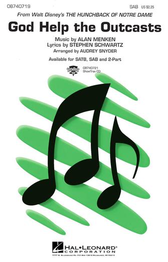 God Help The Outcasts (from The Hunchback Of Notre Dame) (arr. Audrey Snyder) God Help The Outcasts (from The Hunchback Of Notre Dame) (arr. Audrey Snyder)