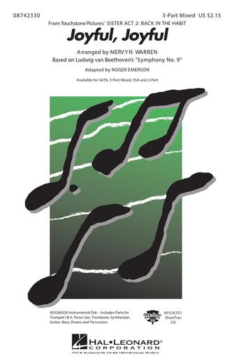 Joyful, Joyful (from Sister Act 2) (arr. Roger Emerson) Joyful, Joyful (from Sister Act 2) (arr. Roger Emerson)