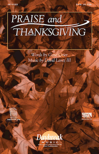Praise And Thanksgiving – Bass Praise And Thanksgiving – Bass