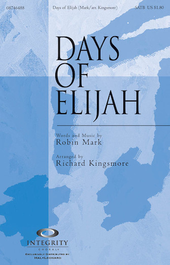 Days of Elijah (arr. Richard Kingsmore) – Viola Days of Elijah (arr. Richard Kingsmore) – Viola