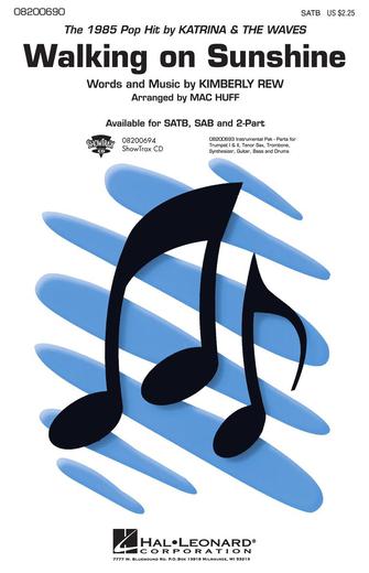 Walking on Sunshine (arr. Mac Huff) – Drums Walking on Sunshine (arr. Mac Huff) – Drums