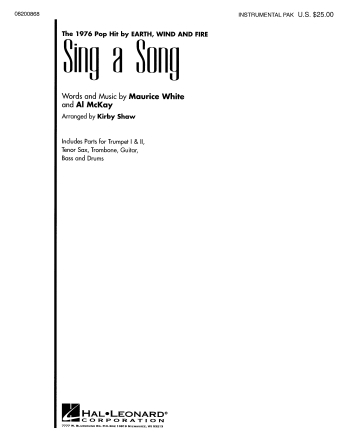 Sing A Song (arr. Kirby Shaw) – Guitar Sing A Song (arr. Kirby Shaw) – Guitar