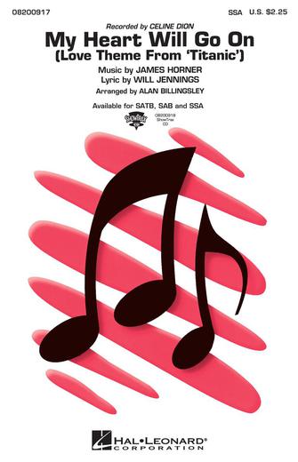 My Heart Will Go On (Love Theme From ‘Titanic’) (arr. Alan Billingsley) My Heart Will Go On (Love Theme From ‘Titanic’) (arr. Alan Billingsley)