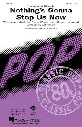 Nothing’s Gonna Stop Us Now (arr. Kirby Shaw) – Tenor Sax Nothing’s Gonna Stop Us Now (arr. Kirby Shaw) – Tenor Sax