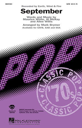 September (arr. Mark Brymer) – Bb Trumpet 2 September (arr. Mark Brymer) – Bb Trumpet 2