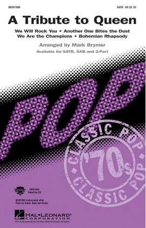A Tribute To Queen (Medley) (arr. Mark Brymer) – Baritone Sax A Tribute To Queen (Medley) (arr. Mark Brymer) – Baritone Sax