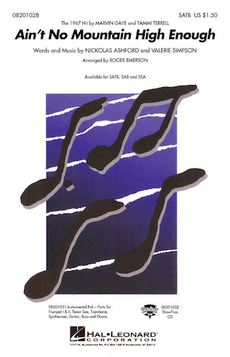 Ain’t No Mountain High Enough (arr. Roger Emerson) Ain’t No Mountain High Enough (arr. Roger Emerson)