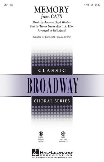 Memory (from Cats) (arr. Ed Lojeski) – Guitar Memory (from Cats) (arr. Ed Lojeski) – Guitar