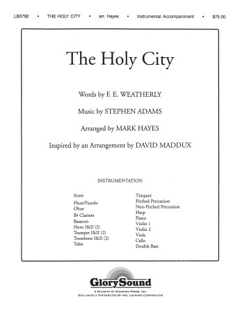 The Holy City (arr. Mark Hayes) – Horn 1 & 2 The Holy City (arr. Mark Hayes) – Horn 1 & 2