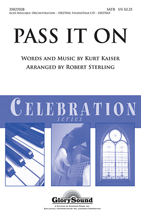 Pass It On – Synthesizer (opt.) Pass It On – Synthesizer (opt.)