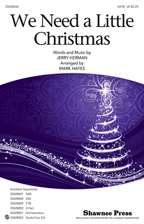 We Need a Little Christmas – Full Score We Need a Little Christmas – Full Score